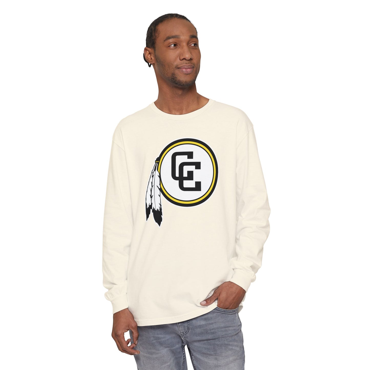 Garment-Dyed Long Sleeve Tee