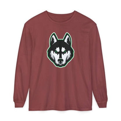 Garment-Dyed Long Sleeve Tee