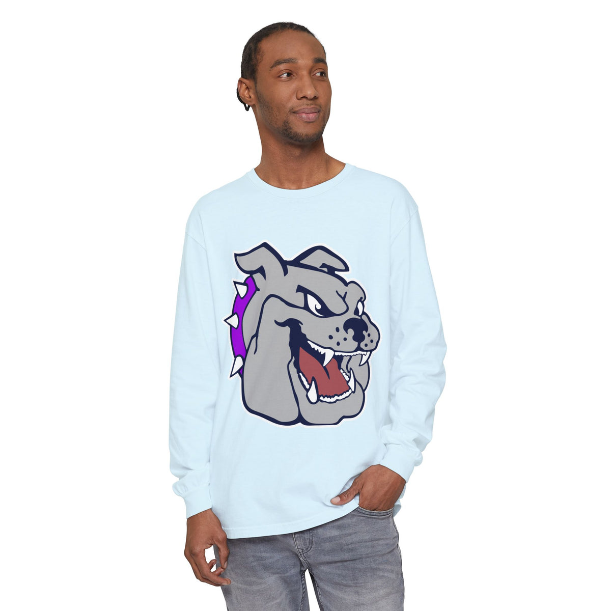 Garment-Dyed Long Sleeve Tee