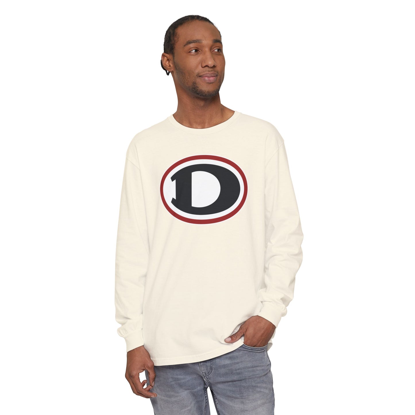 Garment-Dyed Long Sleeve Tee