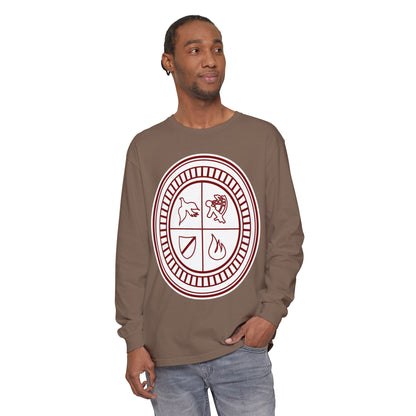 Garment-Dyed Long Sleeve Tee