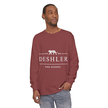 Garment-Dyed Long Sleeve Tee