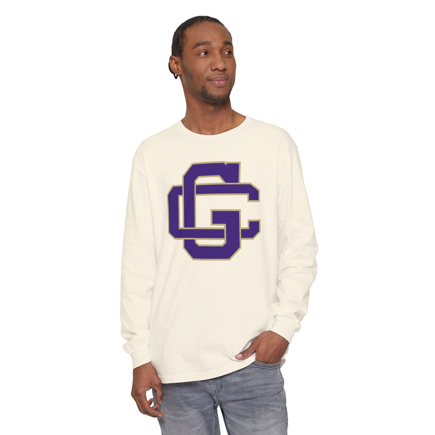 Garment-Dyed Long Sleeve Tee