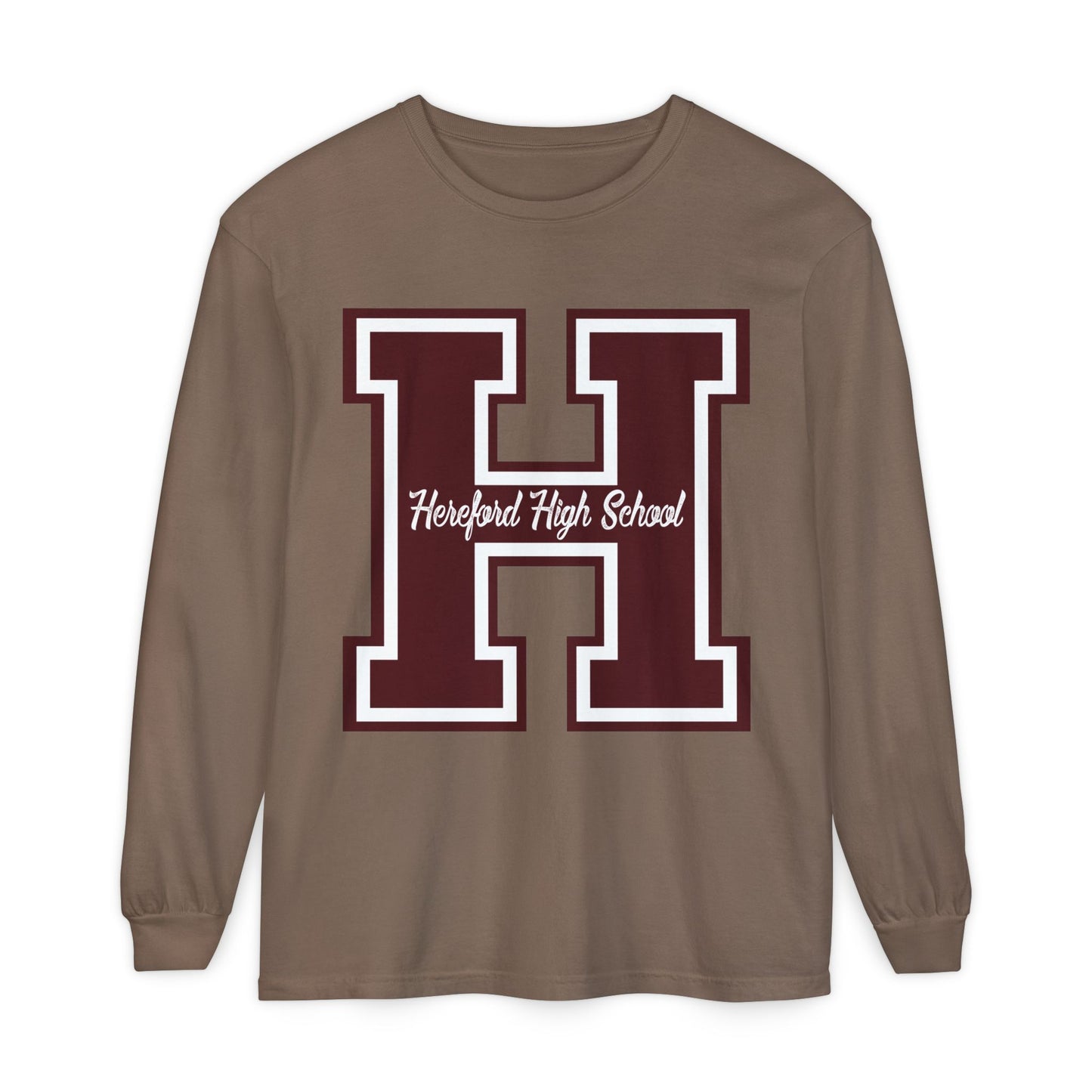 Garment-Dyed Long Sleeve Tee