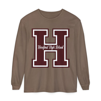 Garment-Dyed Long Sleeve Tee