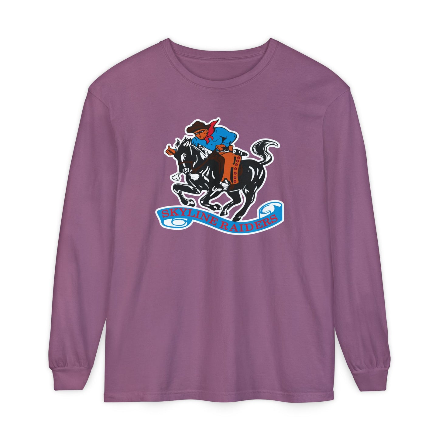 Garment-Dyed Long Sleeve Tee