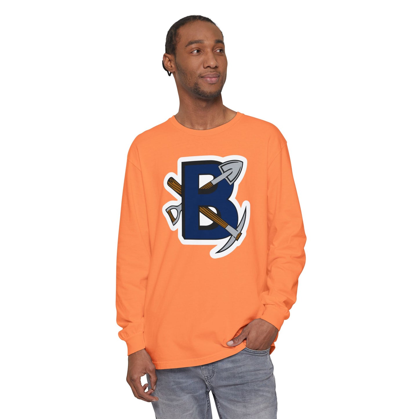 Garment-Dyed Long Sleeve Tee