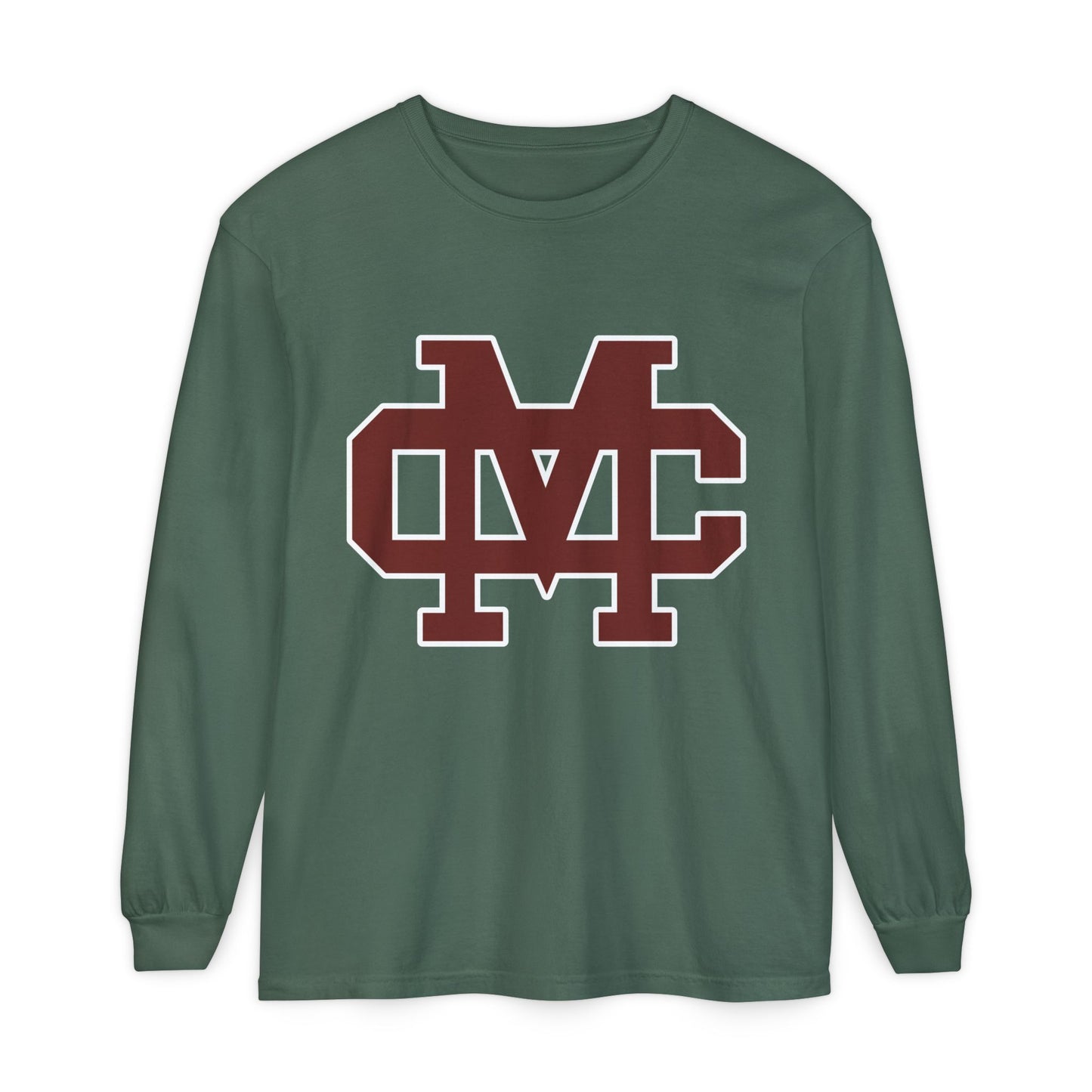 Garment-Dyed Long Sleeve Tee