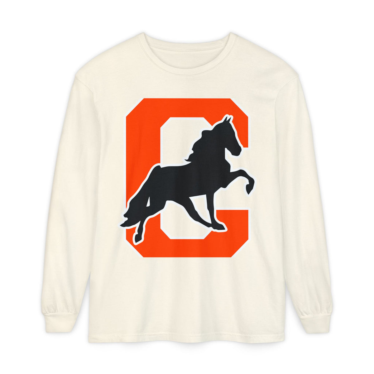 Garment-Dyed Long Sleeve Tee