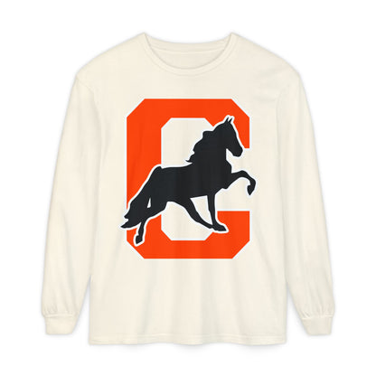 Garment-Dyed Long Sleeve Tee