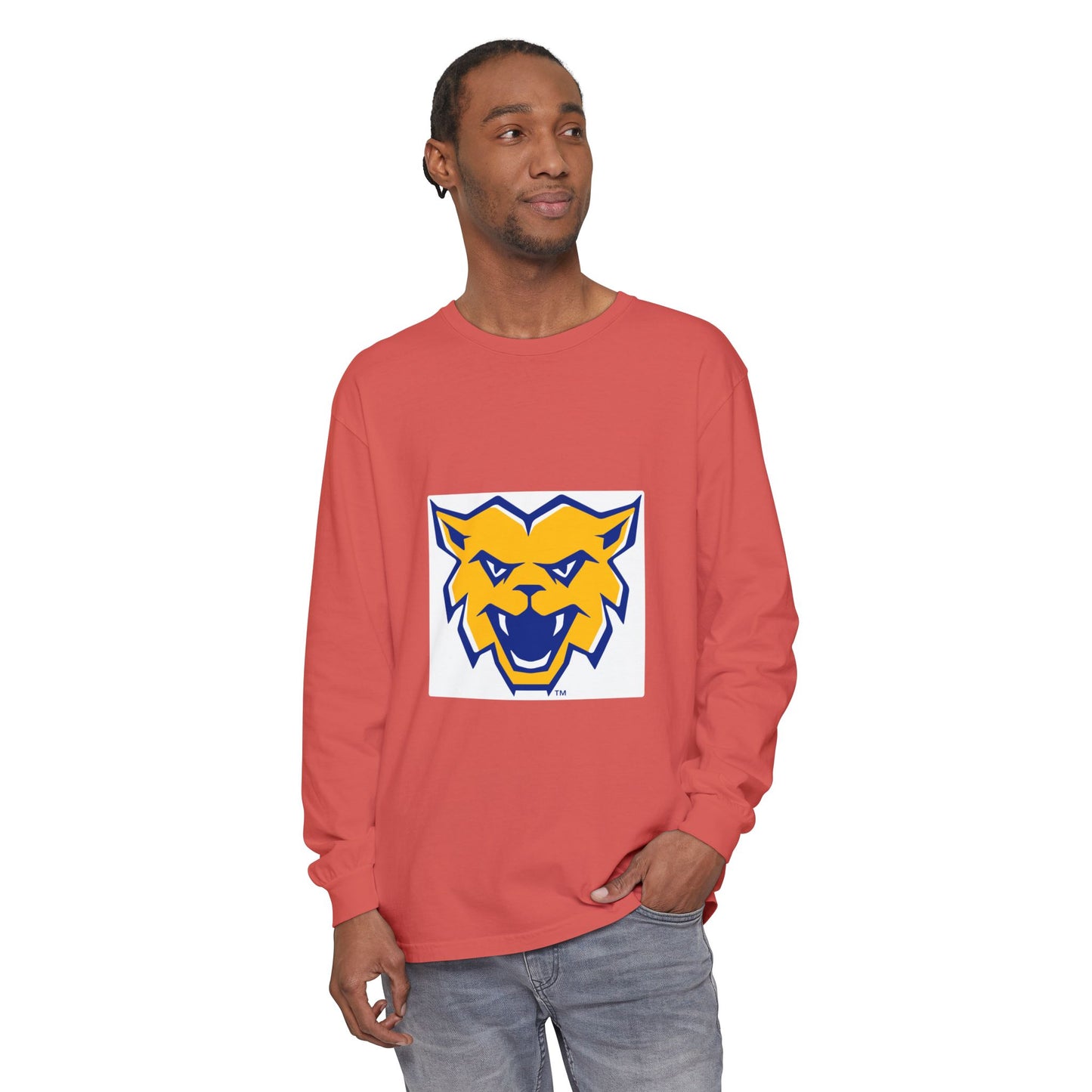 Garment-Dyed Long Sleeve Tee