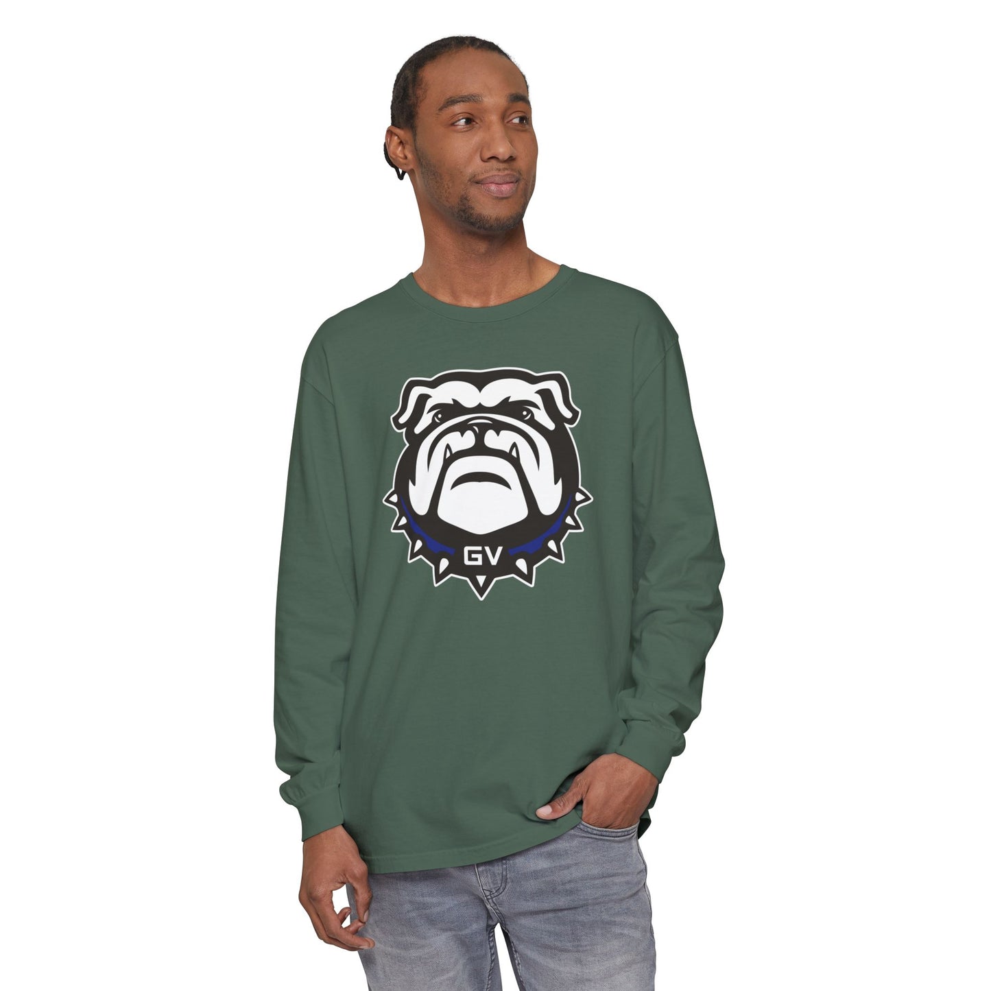 Garment-Dyed Long Sleeve Tee