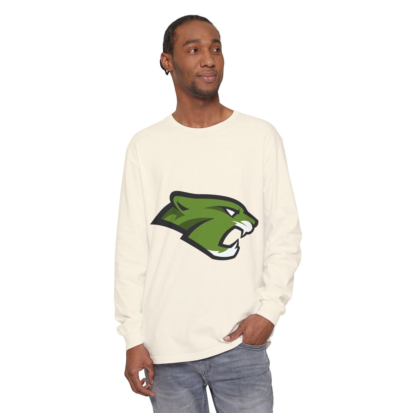 Garment-Dyed Long Sleeve Tee
