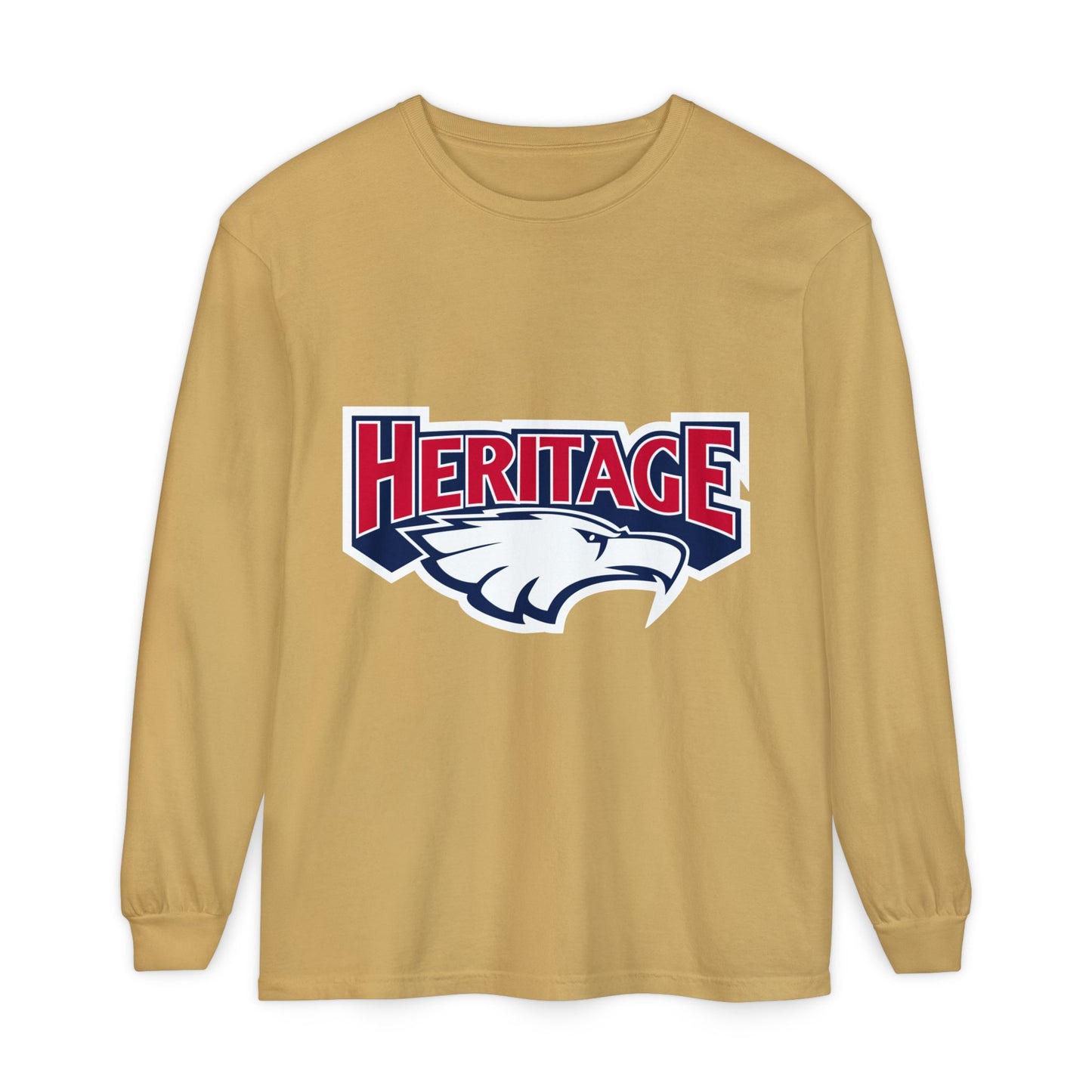 Garment-Dyed Long Sleeve Tee