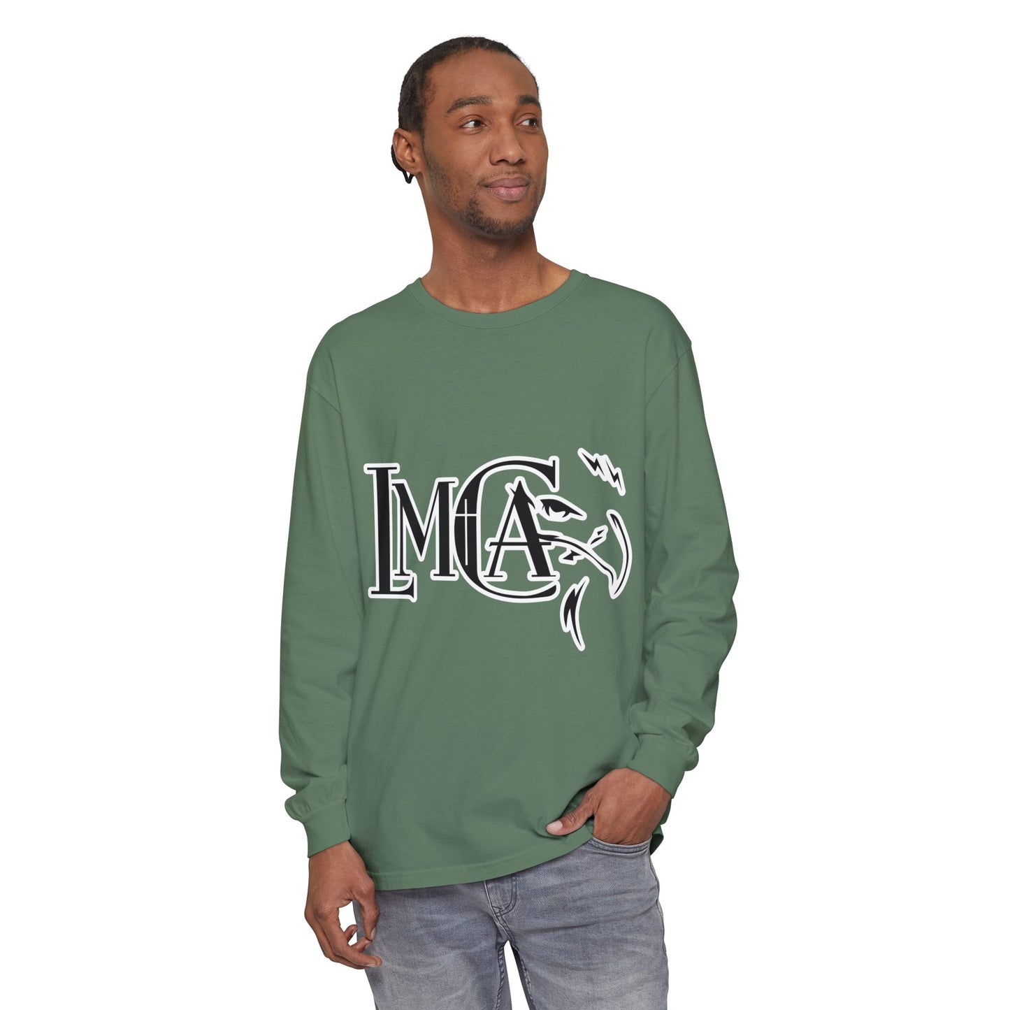 Garment-Dyed Long Sleeve Tee
