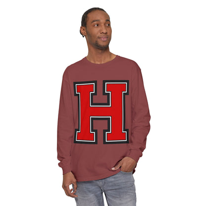 Garment-Dyed Long Sleeve Tee