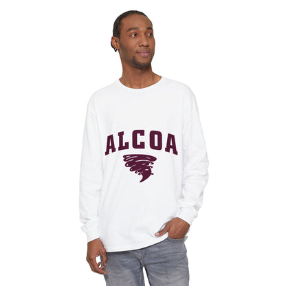 Garment-Dyed Long Sleeve Tee