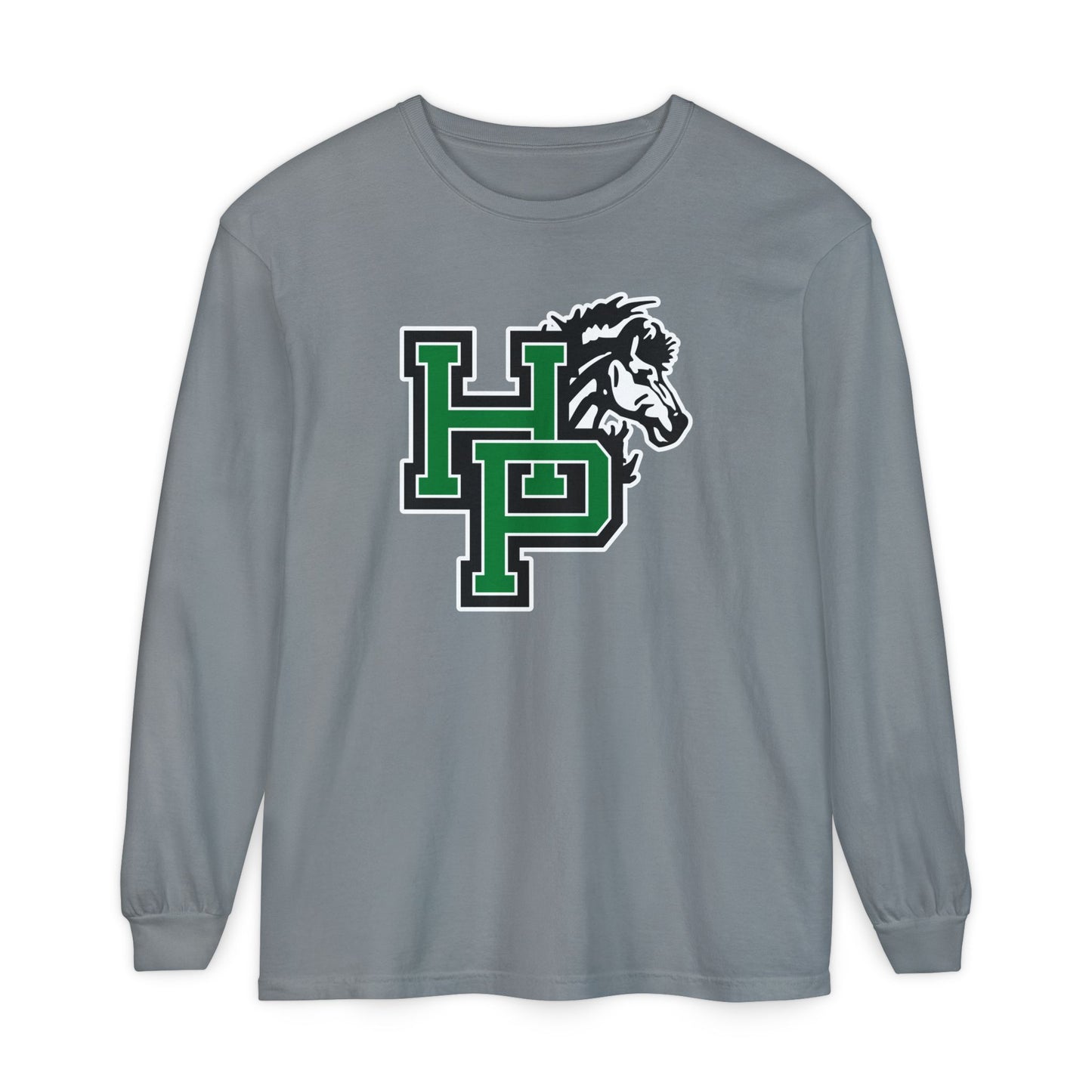 Garment-Dyed Long Sleeve Tee