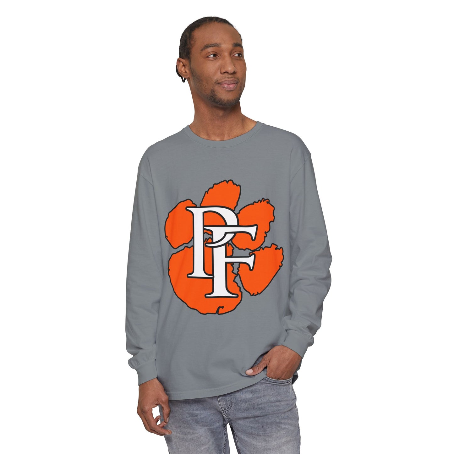Garment-Dyed Long Sleeve Tee