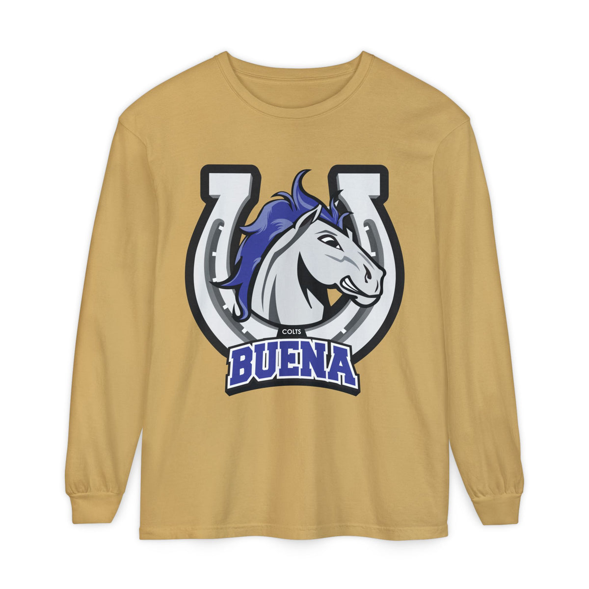 Garment-Dyed Long Sleeve Tee