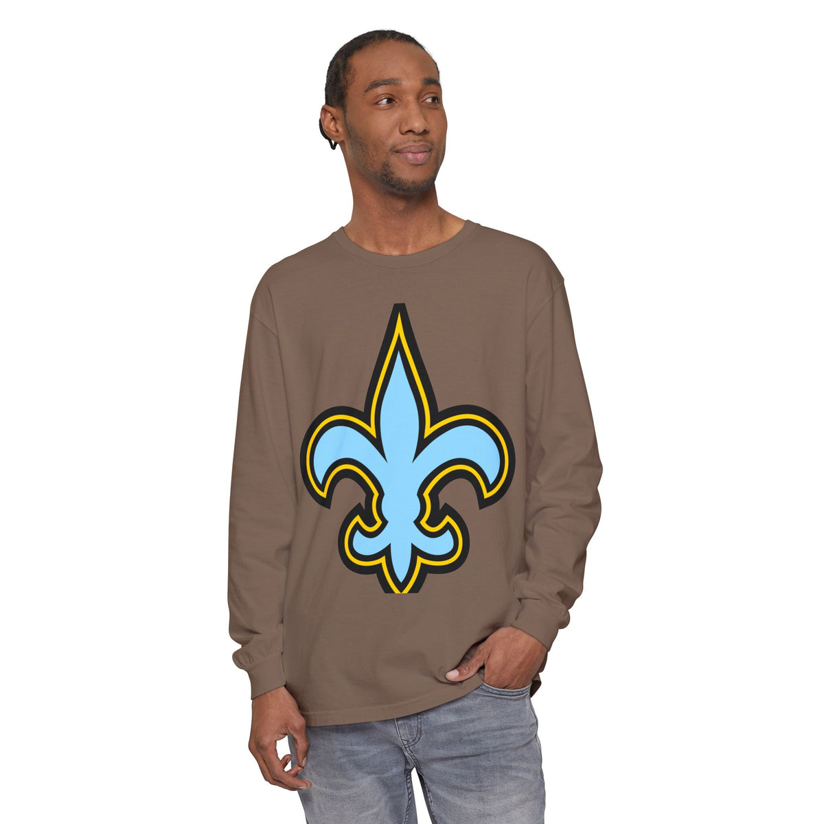 Garment-Dyed Long Sleeve Tee