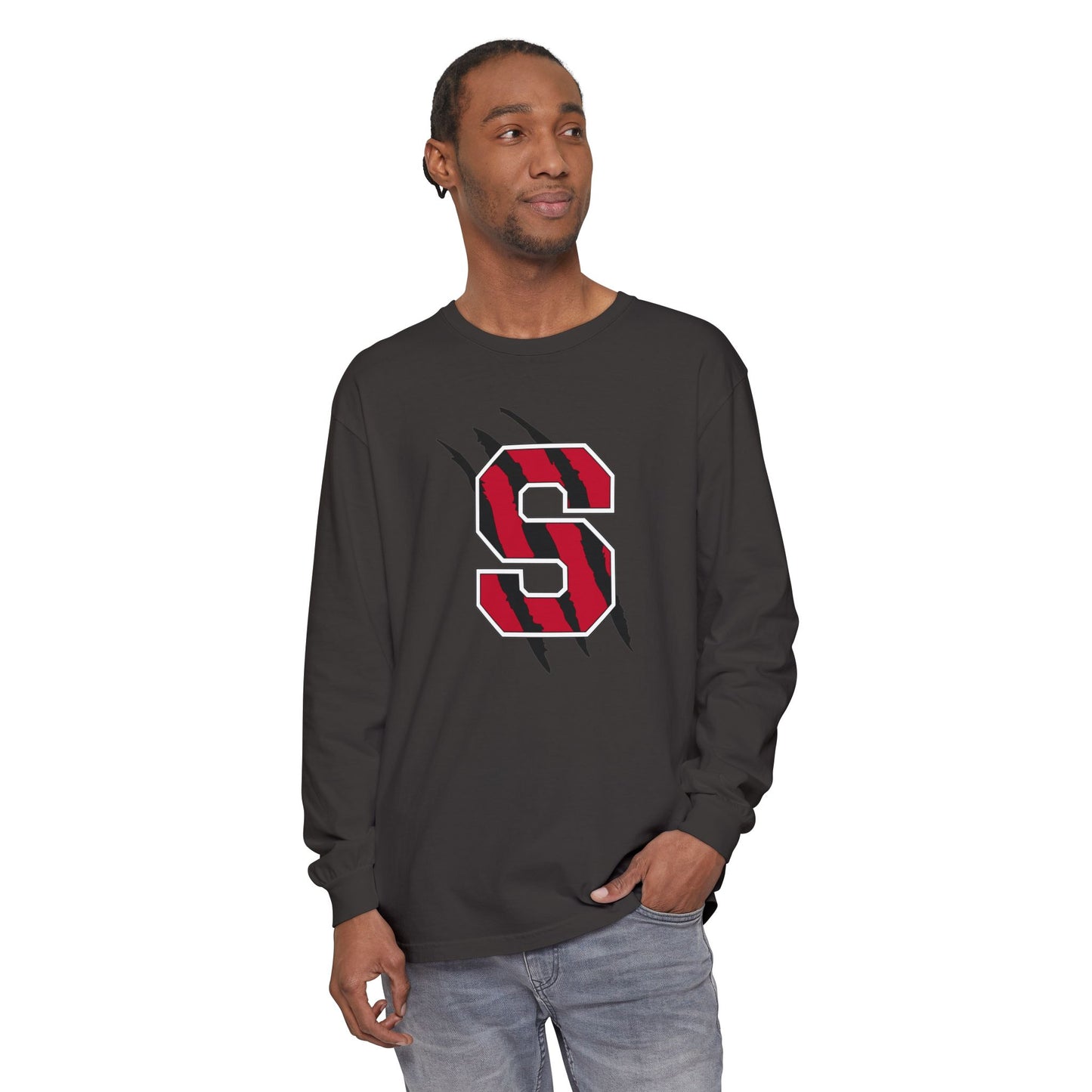 Garment-Dyed Long Sleeve Tee