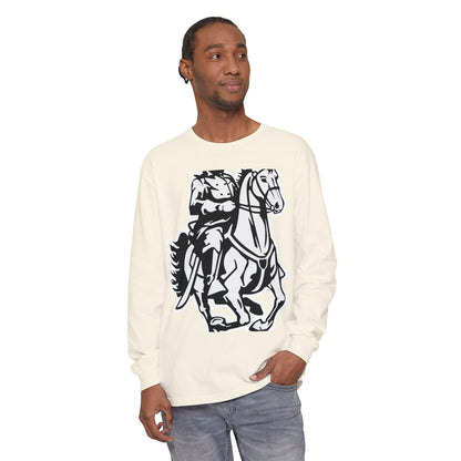 Garment-Dyed Long Sleeve Tee