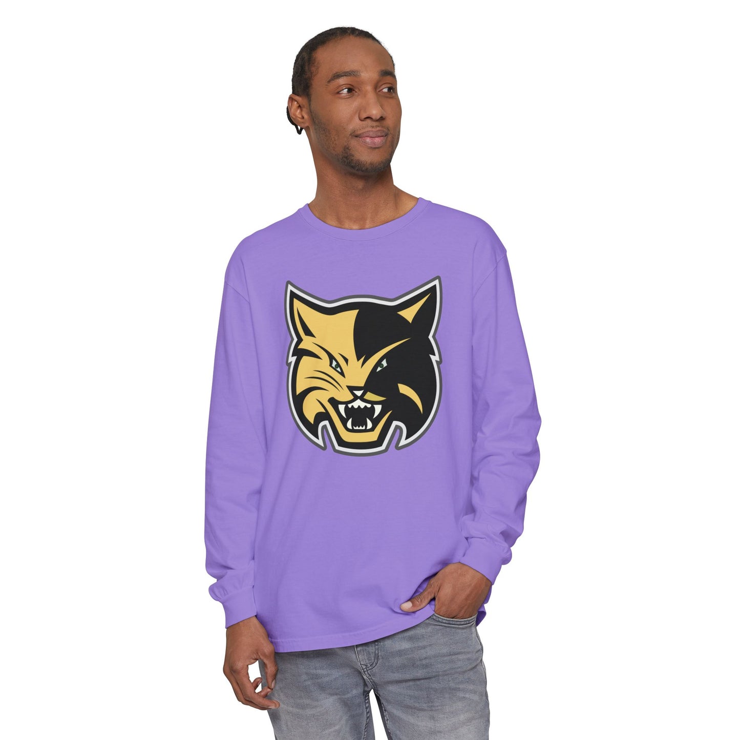 Garment-Dyed Long Sleeve Tee