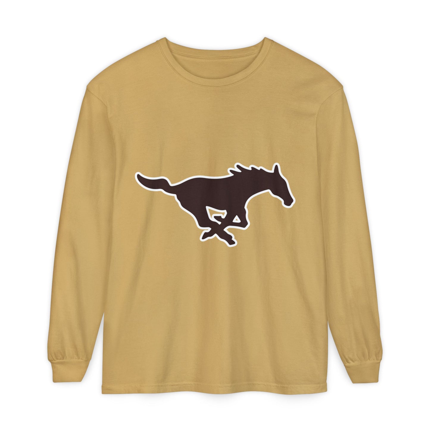 Garment-Dyed Long Sleeve Tee
