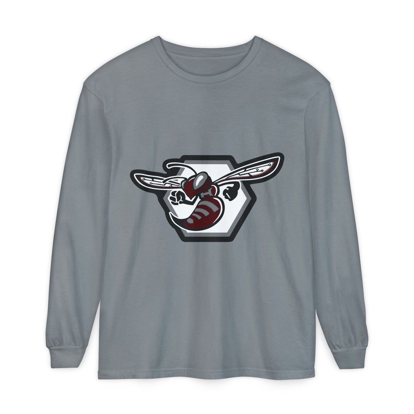 Garment-Dyed Long Sleeve Tee