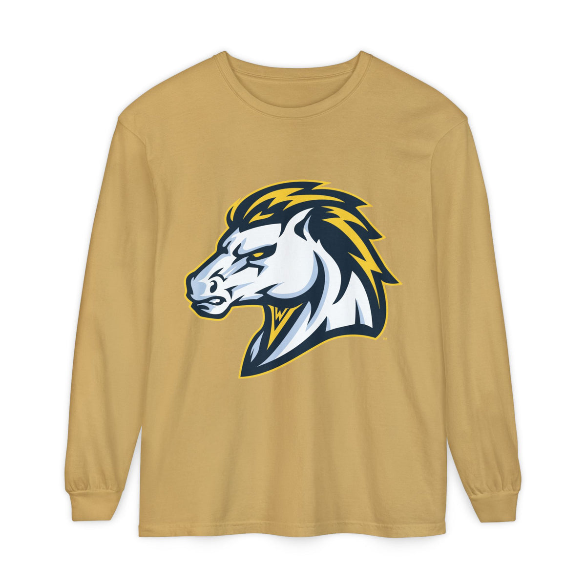 Garment-Dyed Long Sleeve Tee