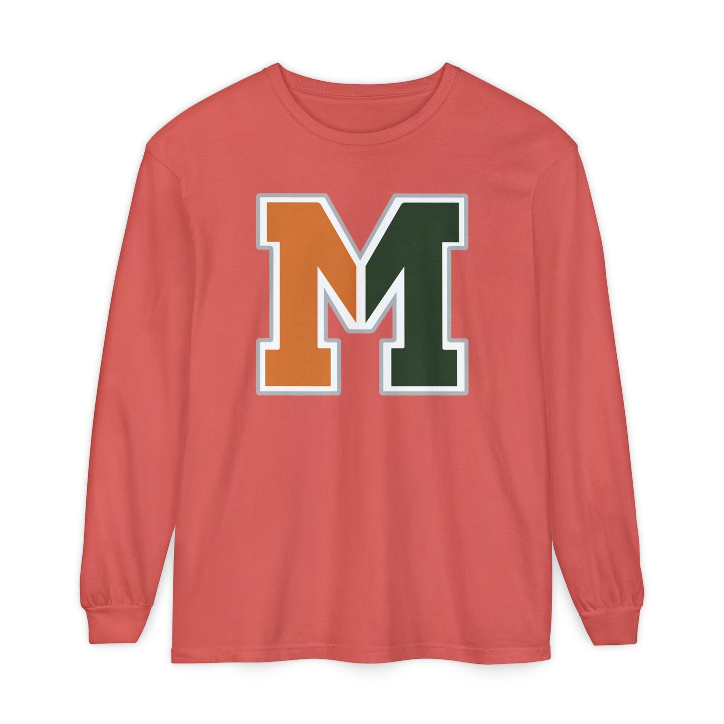 Garment-Dyed Long Sleeve Tee