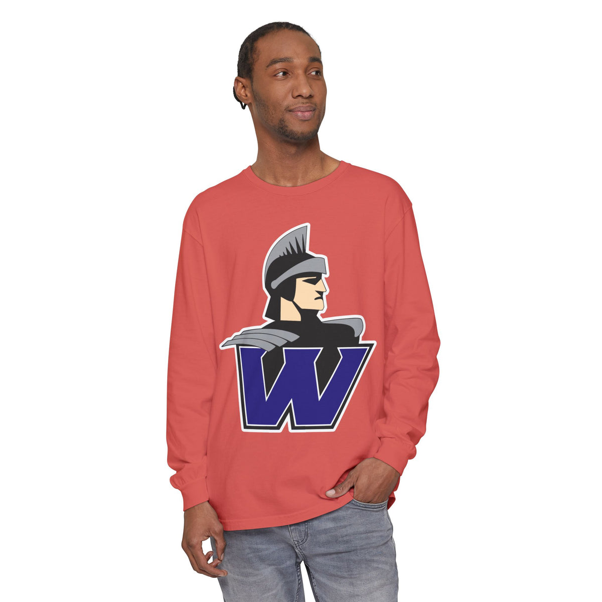 Garment-Dyed Long Sleeve Tee
