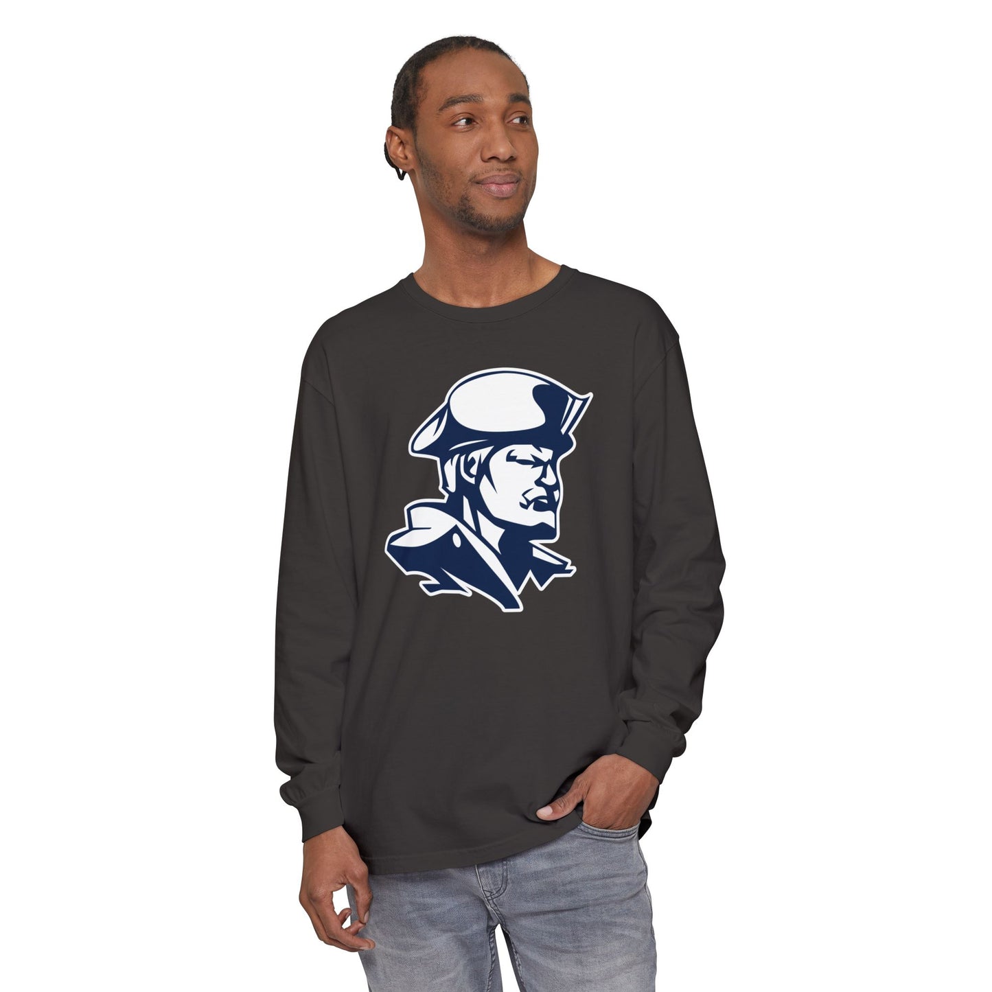 Garment-Dyed Long Sleeve Tee