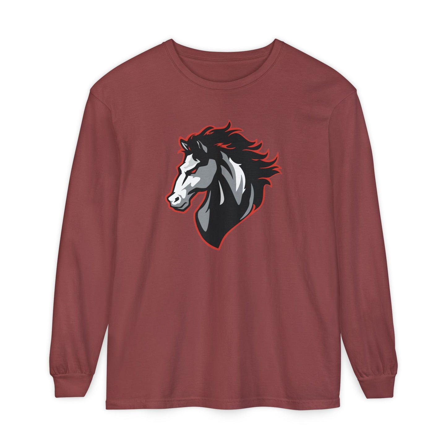 Garment-Dyed Long Sleeve Tee