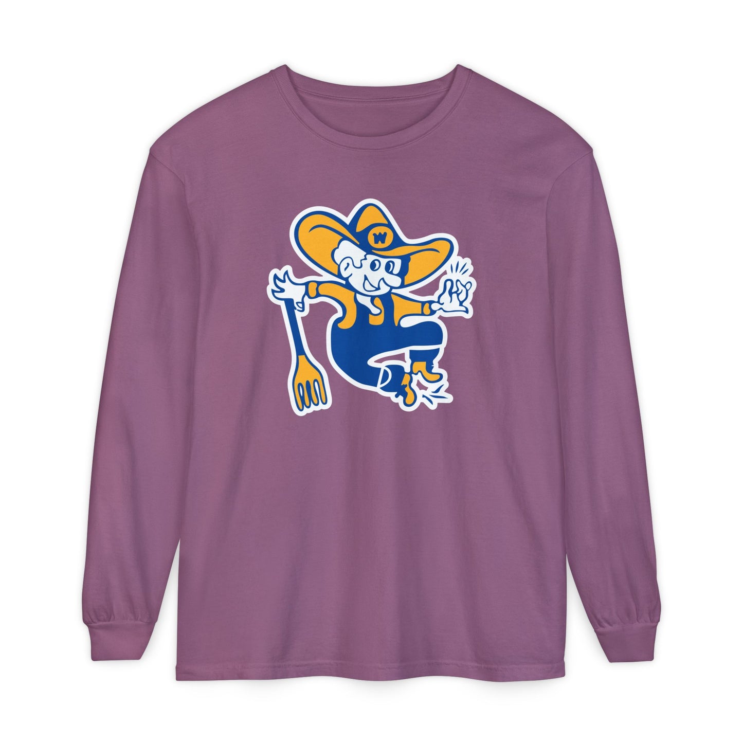 Garment-Dyed Long Sleeve Tee