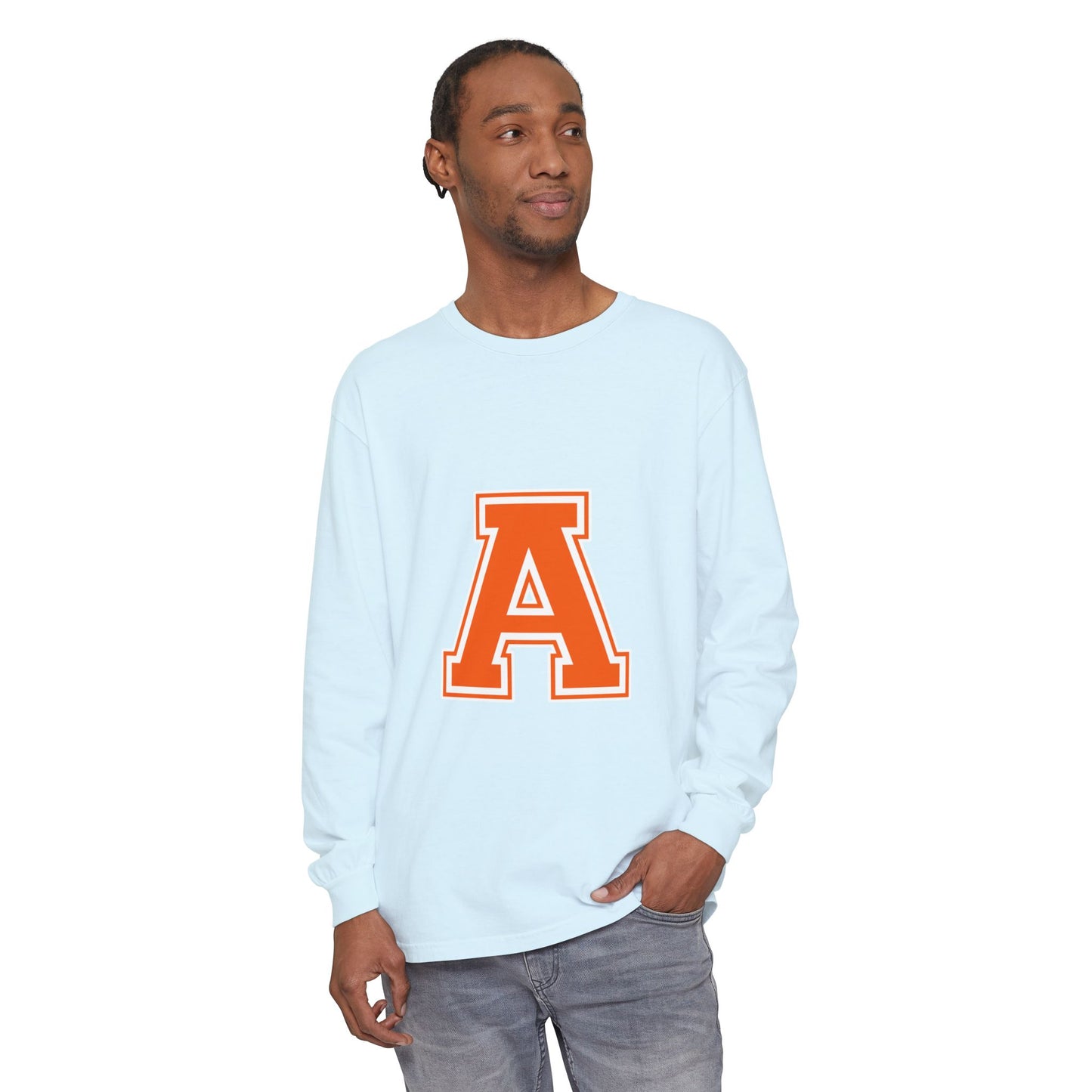 Garment-Dyed Long Sleeve Tee