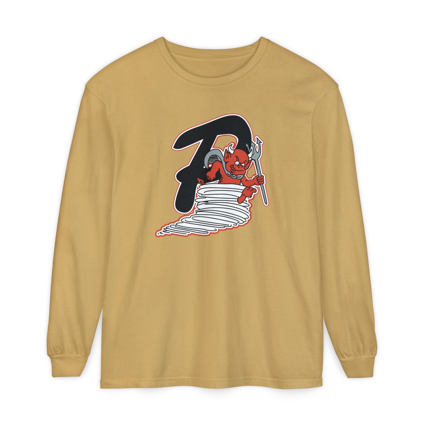 Garment-Dyed Long Sleeve Tee