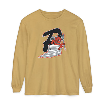 Garment-Dyed Long Sleeve Tee