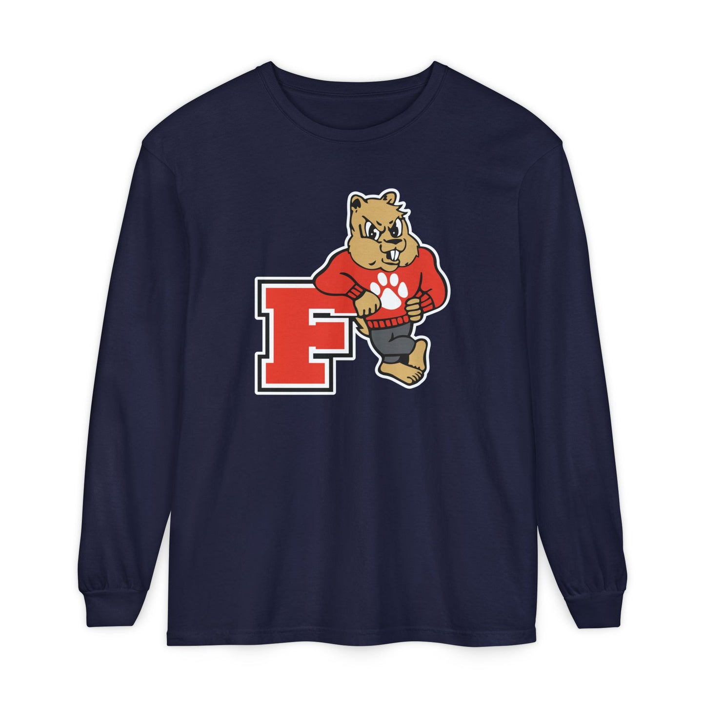 Garment-Dyed Long Sleeve Tee