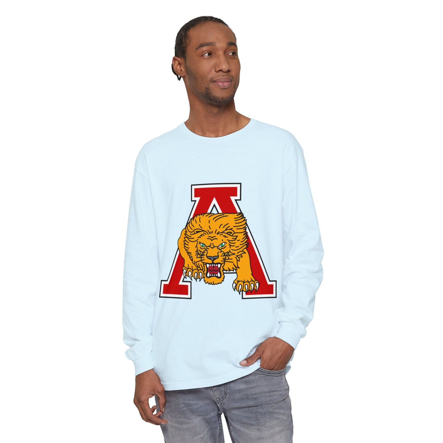 Garment-Dyed Long Sleeve Tee