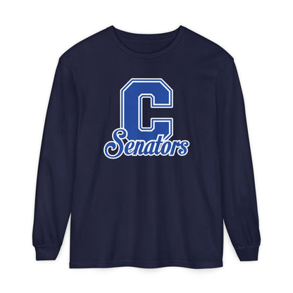 Garment-Dyed Long Sleeve Tee