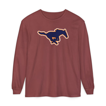 Garment-Dyed Long Sleeve Tee