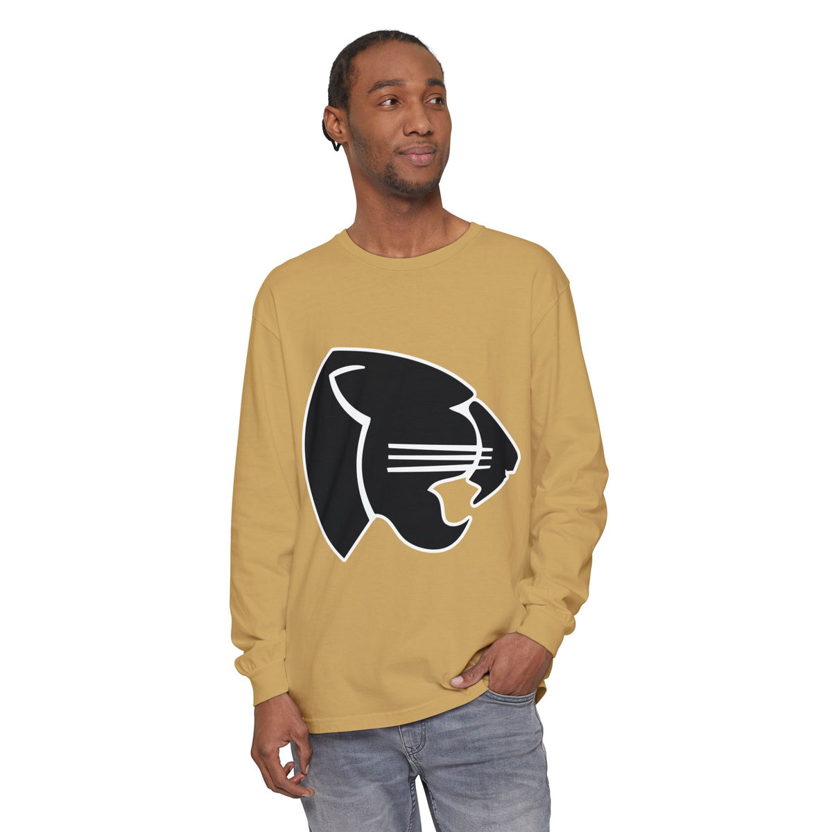 Garment-Dyed Long Sleeve Tee