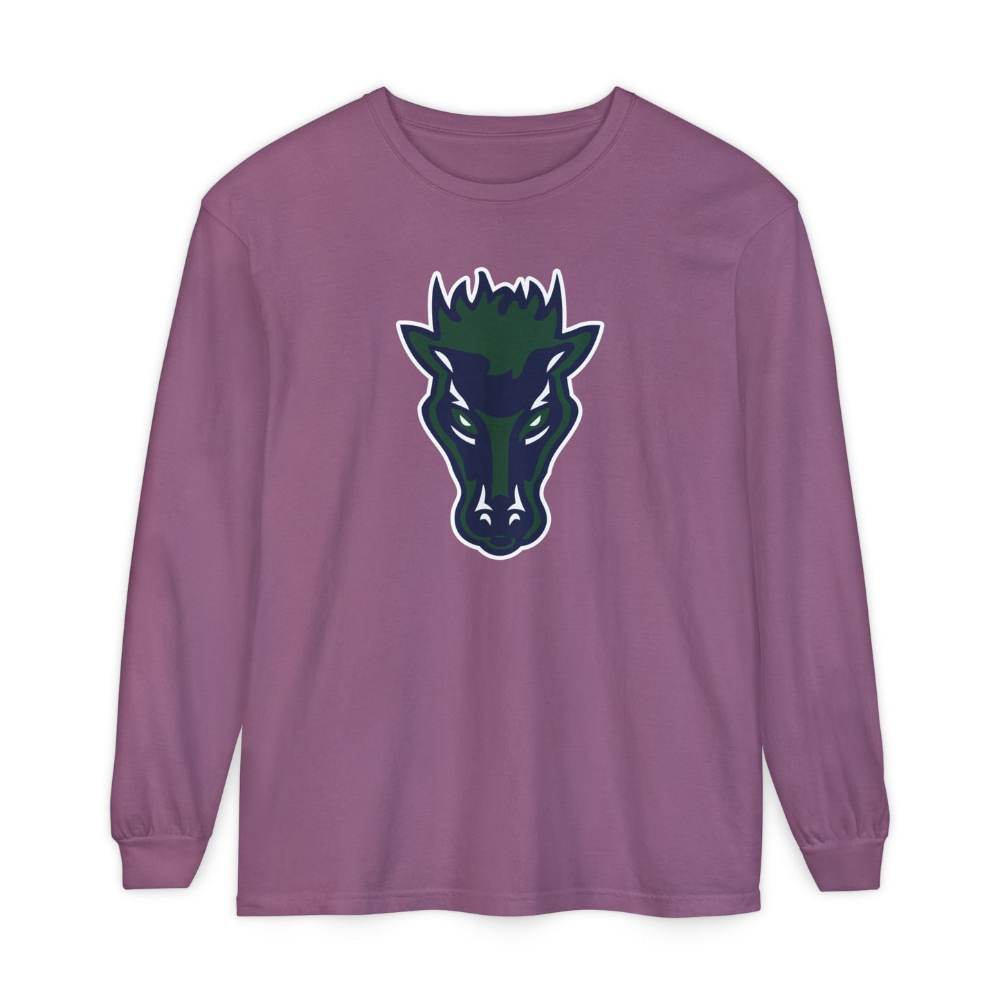 Garment-Dyed Long Sleeve Tee