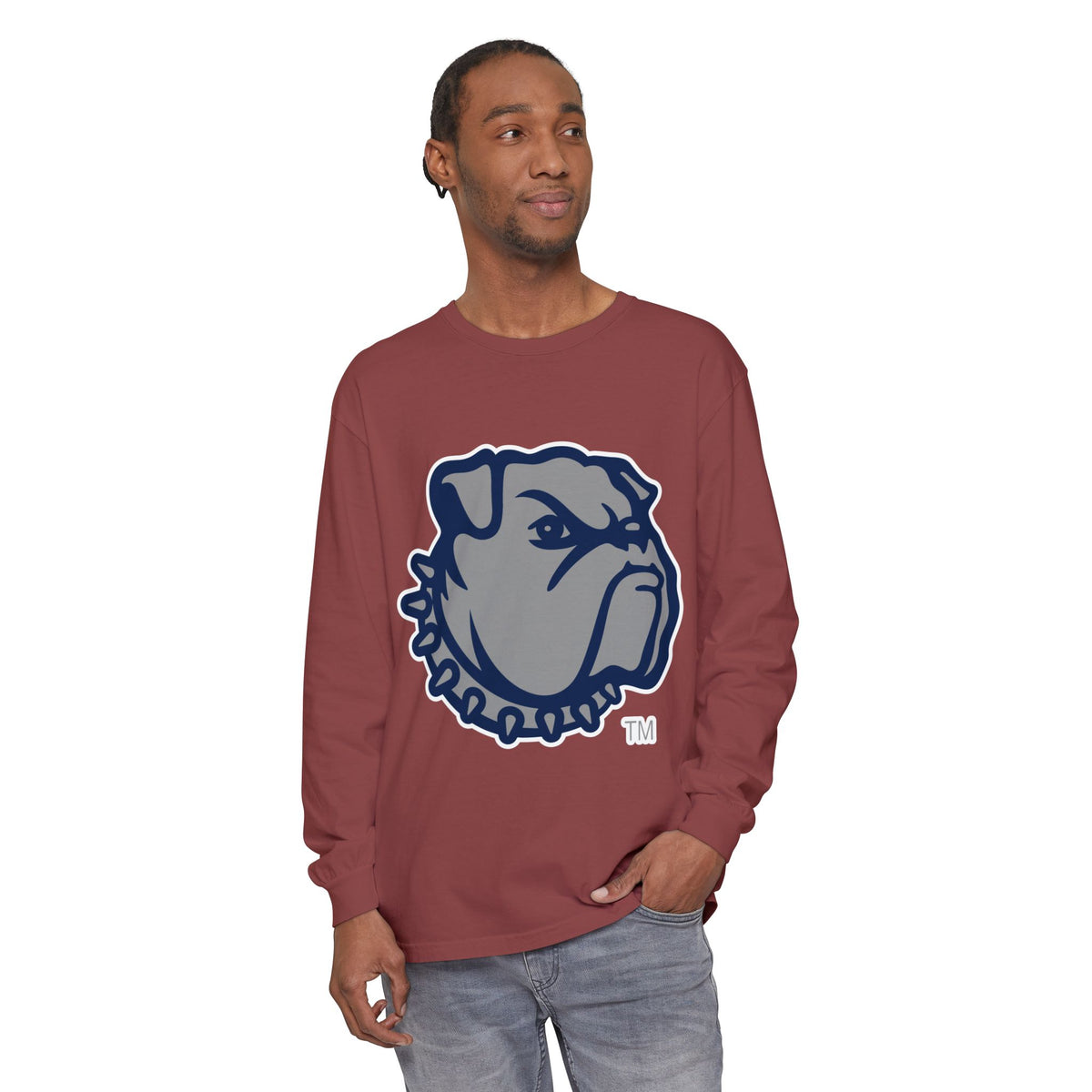 Garment-Dyed Long Sleeve Tee