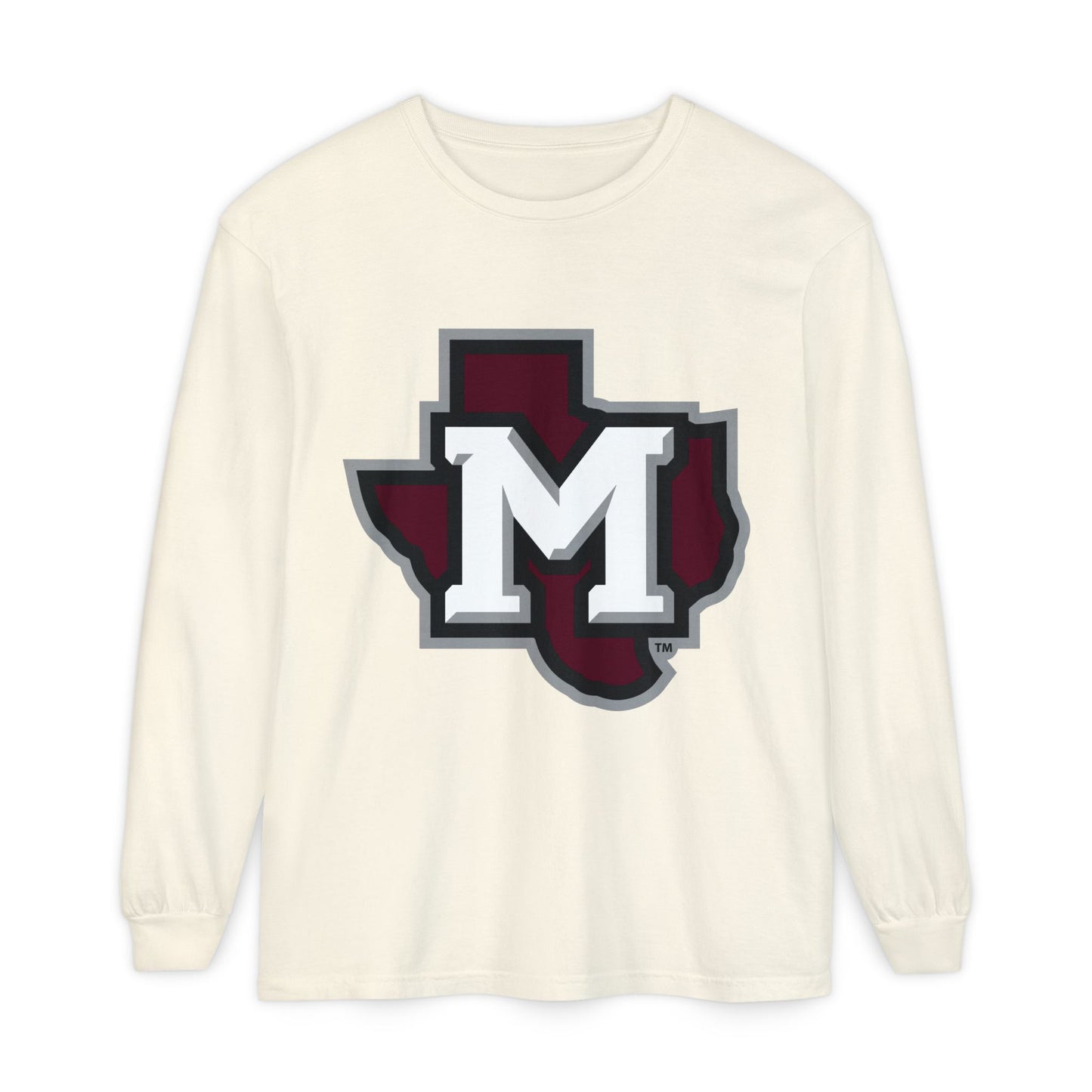 Garment-Dyed Long Sleeve Tee