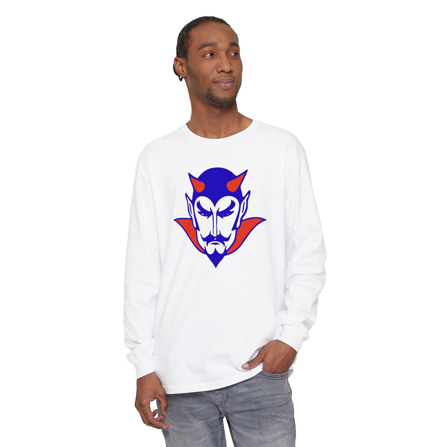 Garment-Dyed Long Sleeve Tee