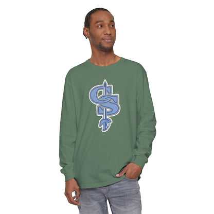 Garment-Dyed Long Sleeve Tee
