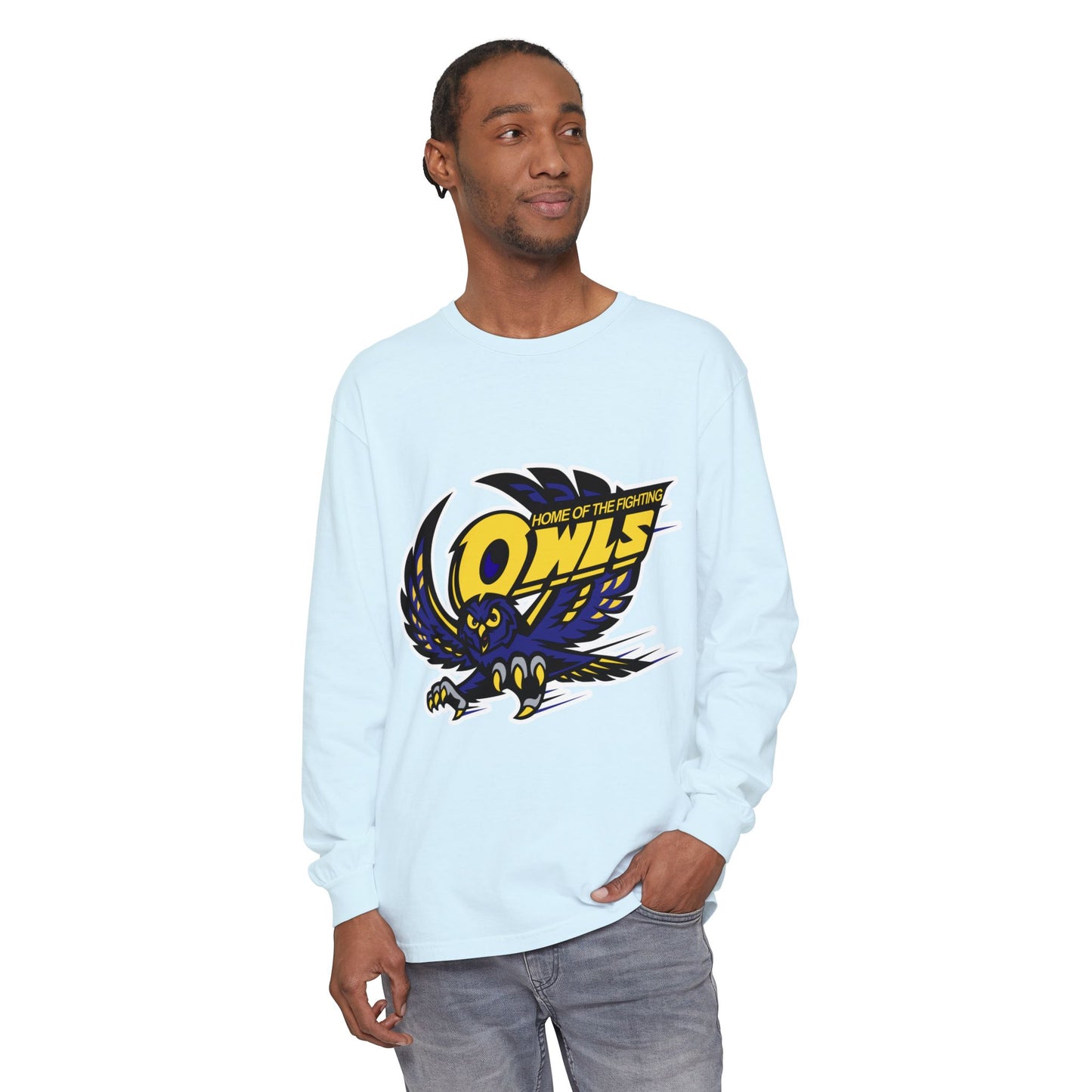 Garment-Dyed Long Sleeve Tee